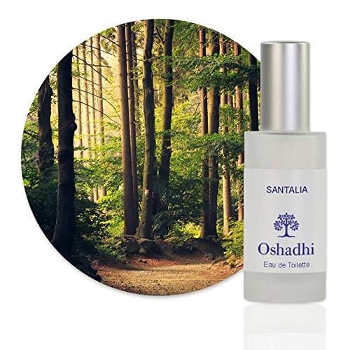Eau de toilette pour hommes Santalia BIO 50 ml aux notes boisées