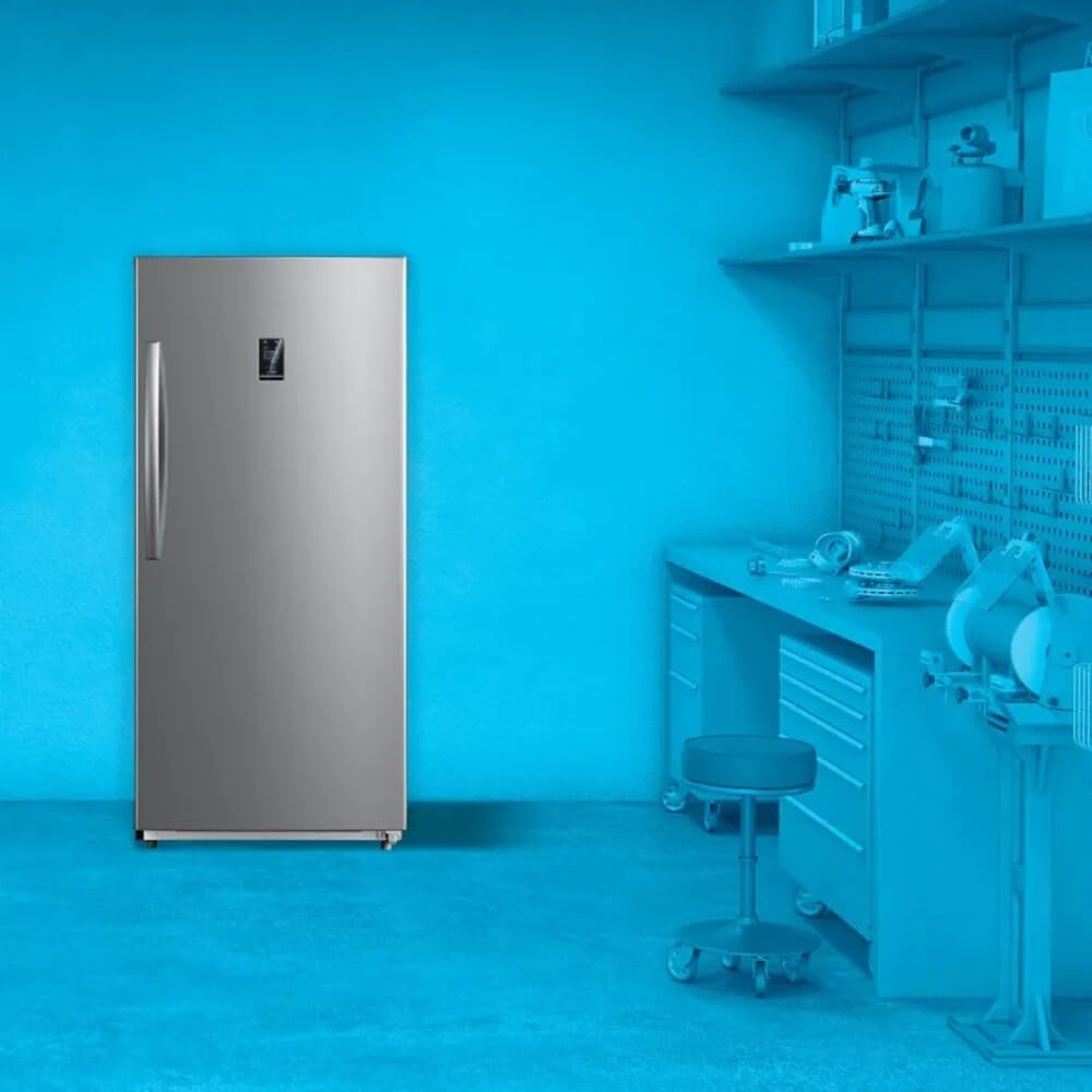 Element EUF14CECS 13.8 Cu. Ft. Stainless Steel Convertible Upright Freezer