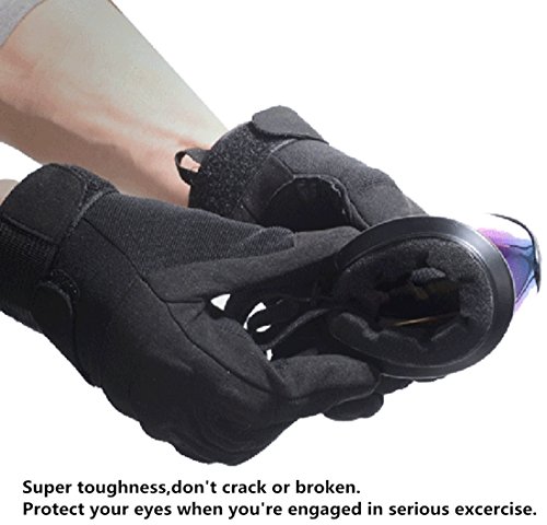 OYMI UV Protection Windproof Dustproof Outdoor Sports Ski Glasses Army Tactical Military Airsoft Goggles Snowmobile Bicycle Motorcycle Football Safety Glasses Protective Goggles (Black, Gray) - Image 6