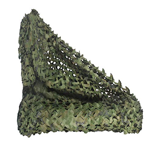 CN-Culture Rollo de red de camuflaje para decoración militar de caza, 1,5 m x 2 m