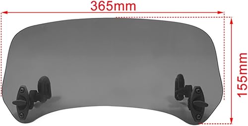 Miniatura 4 de Carenado de parabrisas de motocicleta para BMW para R1200GS para Adventure para F800 GS para F650GS para K 1200 S para 800GS extensión de parabrisas