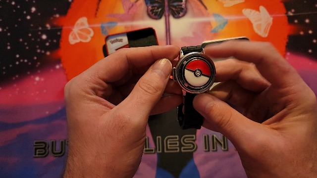 Watch Pokemon watch with Pokeball spinner and Pikachu #fashion on