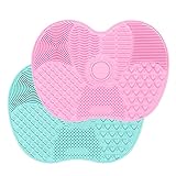 Compatto e portatile: la dimensione del pad di pulizia è 12 *15.5 *1.5 cm, compatto ma adatto per l'uso, molto portatile e può essere inserito nella tua borsa cosmetica.