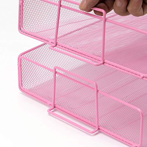 Vassoio impilabile per lettere, 4 ripiani in