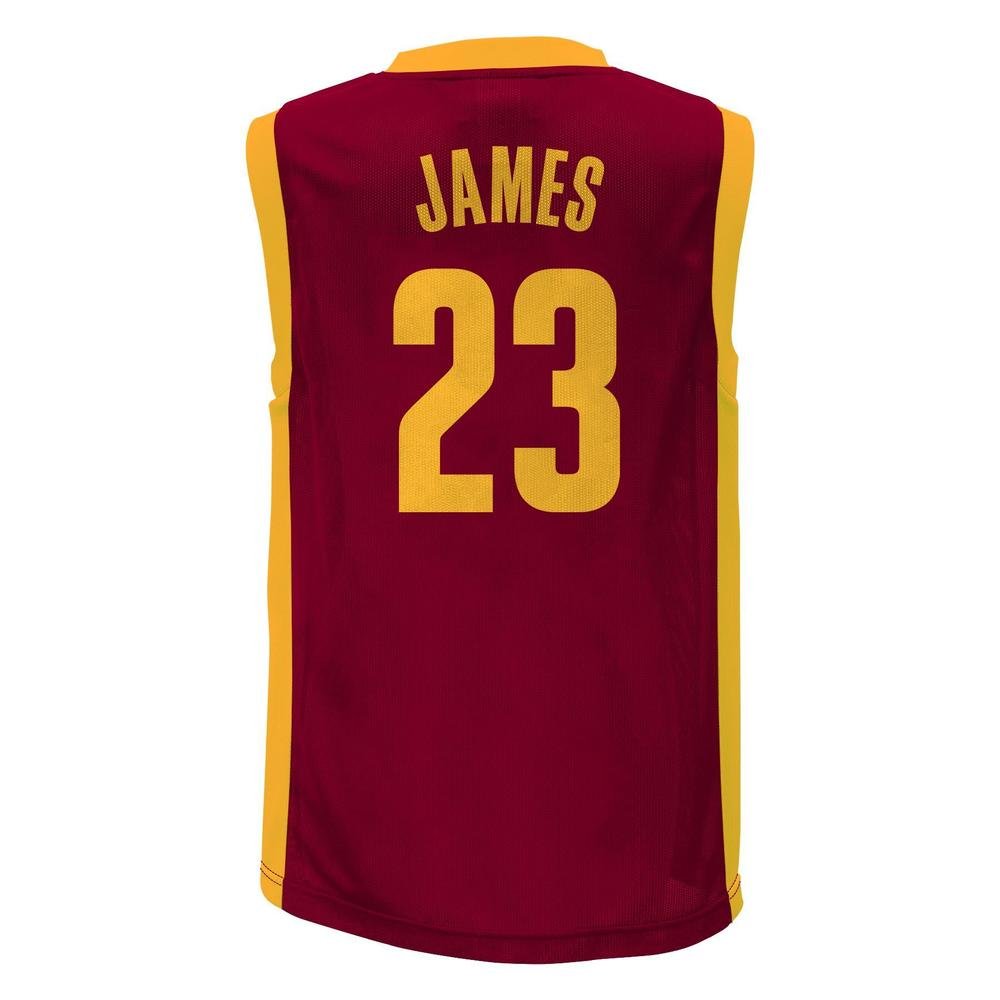CLEVELAND JAMES 23 レッドジャージ、レブロン CLEVELAND JAMES 23 レッドジャージ、レブロン - メルカリ