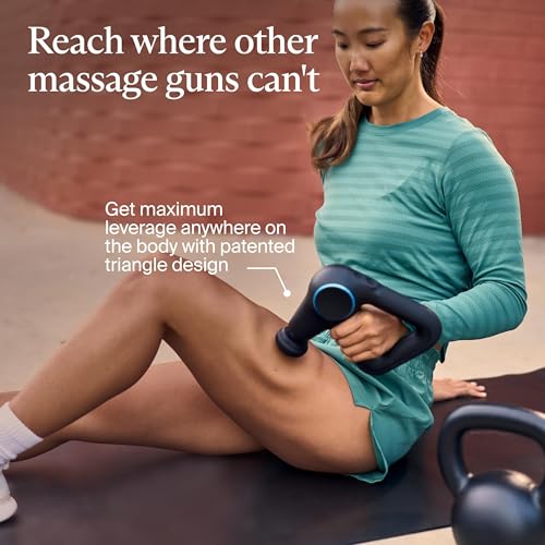 Image of Theragun Prime Plus Heated, Powerful Massage Gun for Enhanced Warm-Up & Workout Recovery - Quiet Deep Tissue Massager for Body and Back Pain Relief - Leg & Back Massager with Heat (Prime Plus)