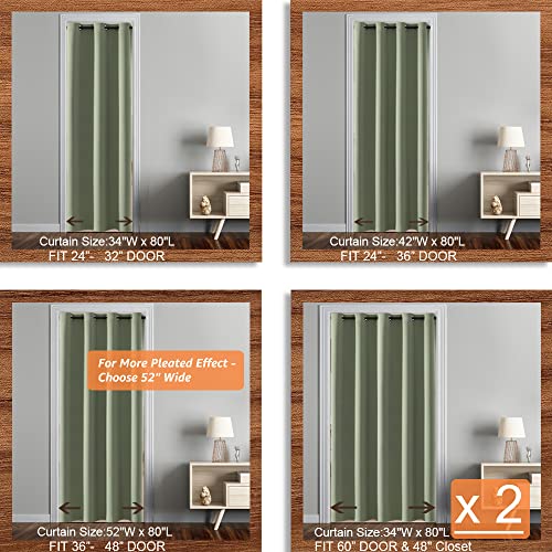 Shineland KMLSA4280 Sage Green Tapestry Curtains thumb #1