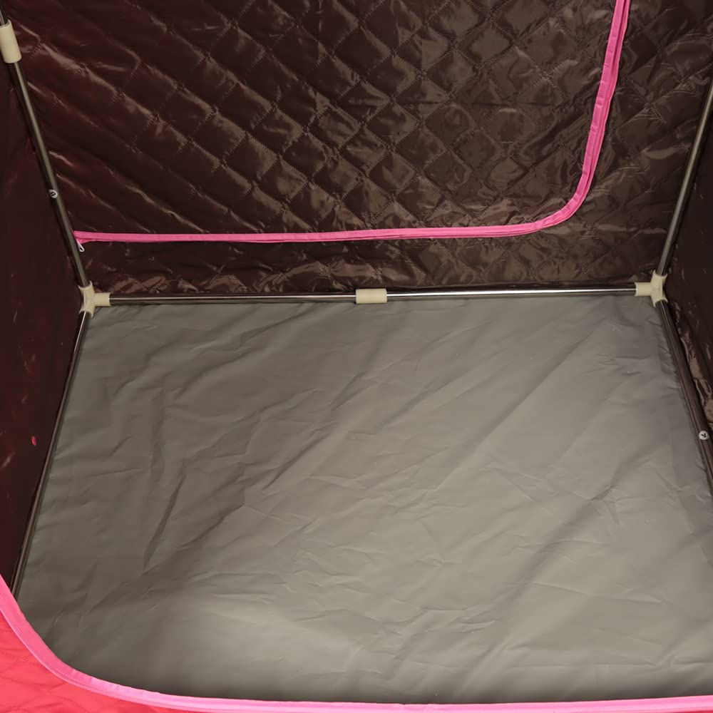 Sauna A Vapore Portatile Pieghevole Casa Isolante A Quattro Strati Addensare Kit Tenda Sauna Spa per Una Persona Cabina Pieghevole con Telecomando Piccola Sedia Pieghevole