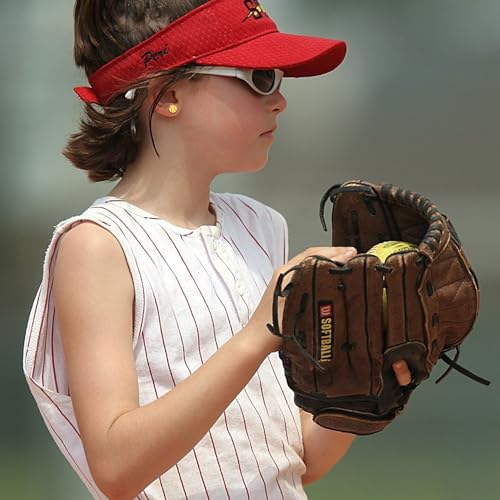 EPIRORA Sterling Silver Sports Earrings, Hypoallergenic Volleyball Softball Baseball Basketball Tennis Stud Earrings for Women Teen Mom Sport Fan Lover Gift Stocking Stuffer Accessories4