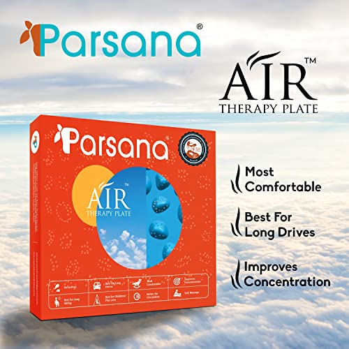 Image of Parsana Air Therapy Plate, Acupressure Tool, Clinically Tested, Acupressure Mat for Feet Massager, Helps with - Muscles /Joint Pain, Flexibility, Hormonal Balance, Blood Circulation & Overall Health Management, Reflexology Acupressure Set - Pack of 1