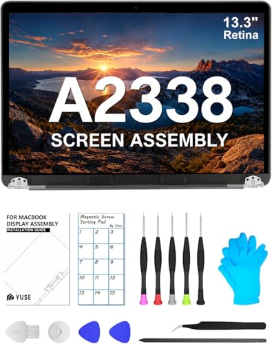 Image of A2338 Screen Replacement 13.3 inch for MacBook Pro 2020(M1) 2022(M2) LCD-Silver