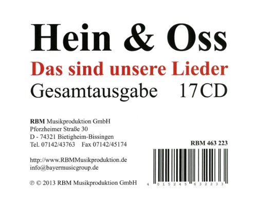 Hein & Oss - Das sind unsere Lieder (Gesamtausgabe)
