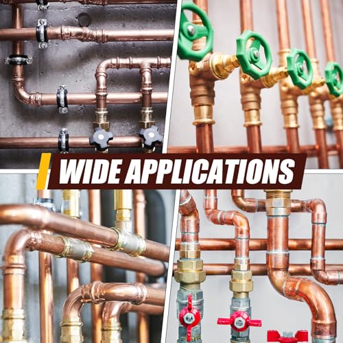 Image of MorningRo 20 Pcs 1 /2 inch FIP x Press LF Copper Press Female Adapter Copper Pressure Fittings Female NPT Connection for Plumbing, Commercial, Residential