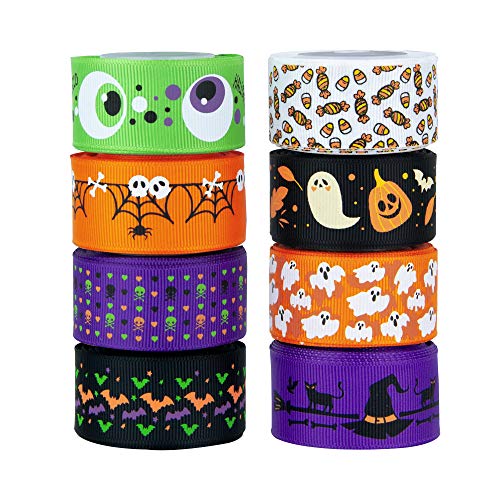 Wide Halloween Ribbon