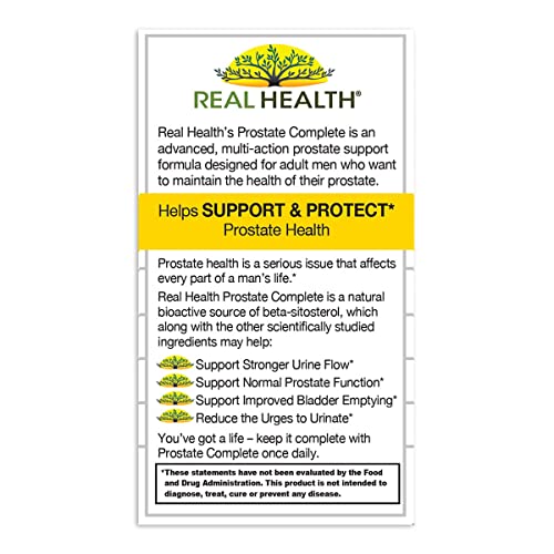 Real Health Prostate Complete, 30 Softgels #TOP5