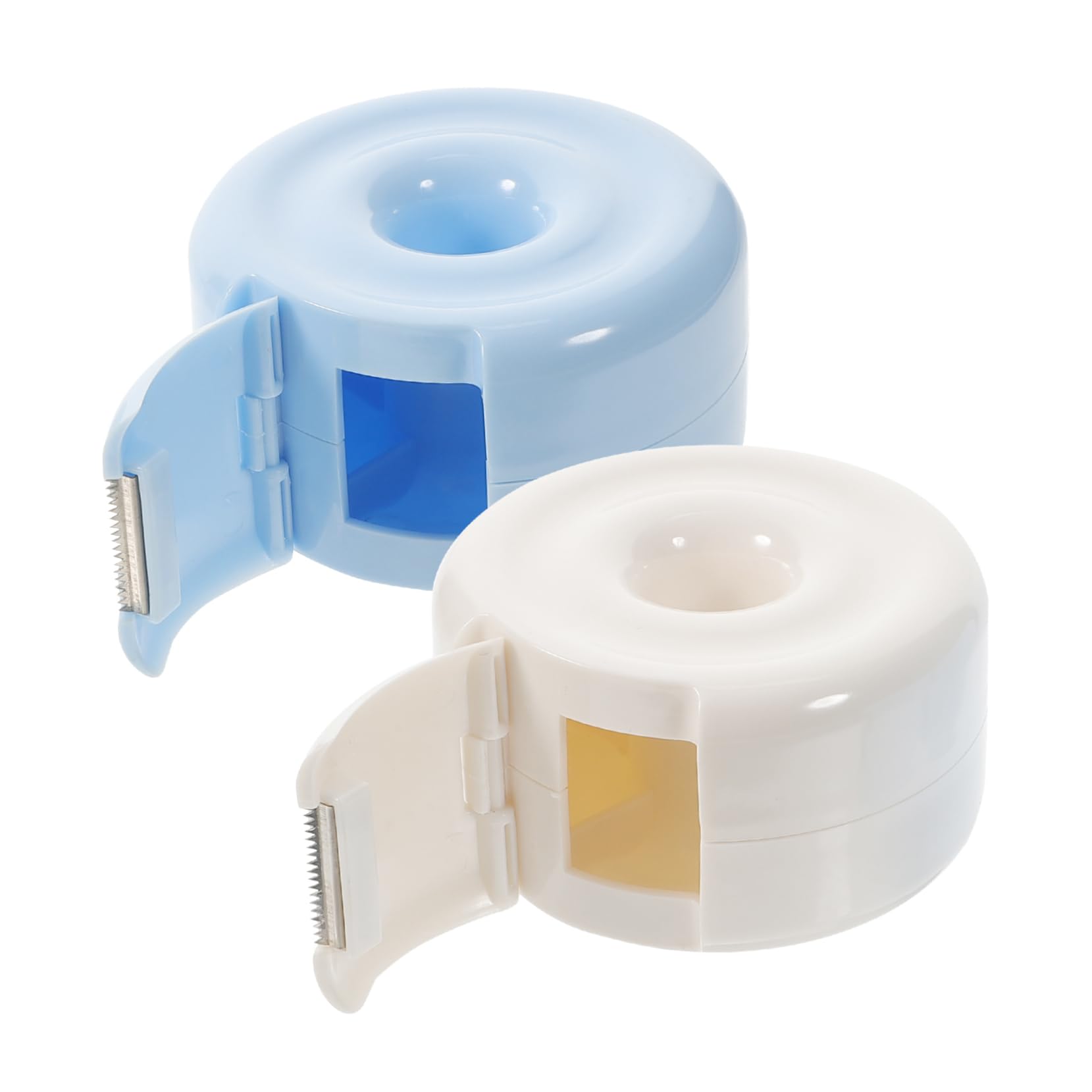 STOBOK 4 Pz Porta Nastro Distributore Di Nastro Termico Lama Del Distributore Di Nastro Distributore Di Nastro D'epoca Fettuccia Bambino Piccolo Nastro Addominali Carta Giapponese
