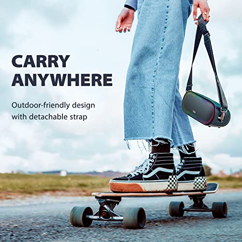 Tragbar Bluetooth Lautsprecher Outdoor Musikbox: Tribit 30W IPX7 Wasserdicht Soundbox mit Reintitan-Treiber XBass NFC… - Image 6