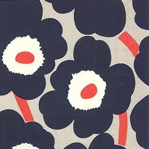 Ideal Home 20 Count Unikko Napkins Cover