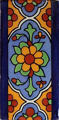 Fine Crafts Imports 3x6 8 pcs Villoria Subway Mexican Indoors Outdoors Tile