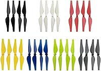 Vista 1 de 28PCS 7 Color Hélice para DJI Tello RC Quadcopter Recambios Drone Blade