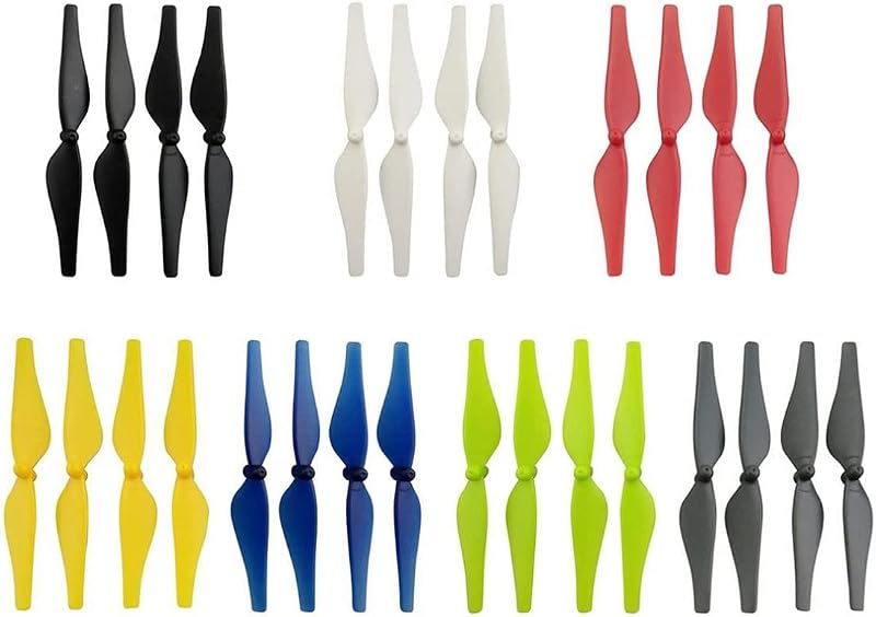 Hélice de 7 colores para DJI Tello, recambios de cuadrirrotor RC, Drone Blade, 28 Uds.