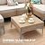 JOYURE 5 Piece Wicker Patio Furniture Set,Outdoor Conversation Sectional Sofa w/Coffee Table,All-Weather Outdoor Sofa with Thick and Anti-Slip Cushions for Deck,Poolside,Garden,Beige