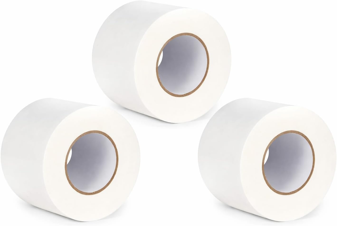 CrawlSpace-DIY Vapor Barrier Tape (3 Pack) 4" x 180' - Heavy Duty White Polyethylene Seam Tape for Crawl Space & Basement Encapsulation, Moisture Barrier Seal