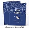 FaceTory-Moon-Velvet-Moisturizing-Cream-with-Jojoba-Oil-Sheet-Mask-Moisturizing-Brightening-and-Anti-Aging-Pack-of-10 FACETORY K Beauty Face Mask Skin Care - MOON VELVET MOISTURIZING Sheet Mask with Sodium Hyaluronate & Shea Butter Cream | Moisturizing Cream Mask (10 Pack)