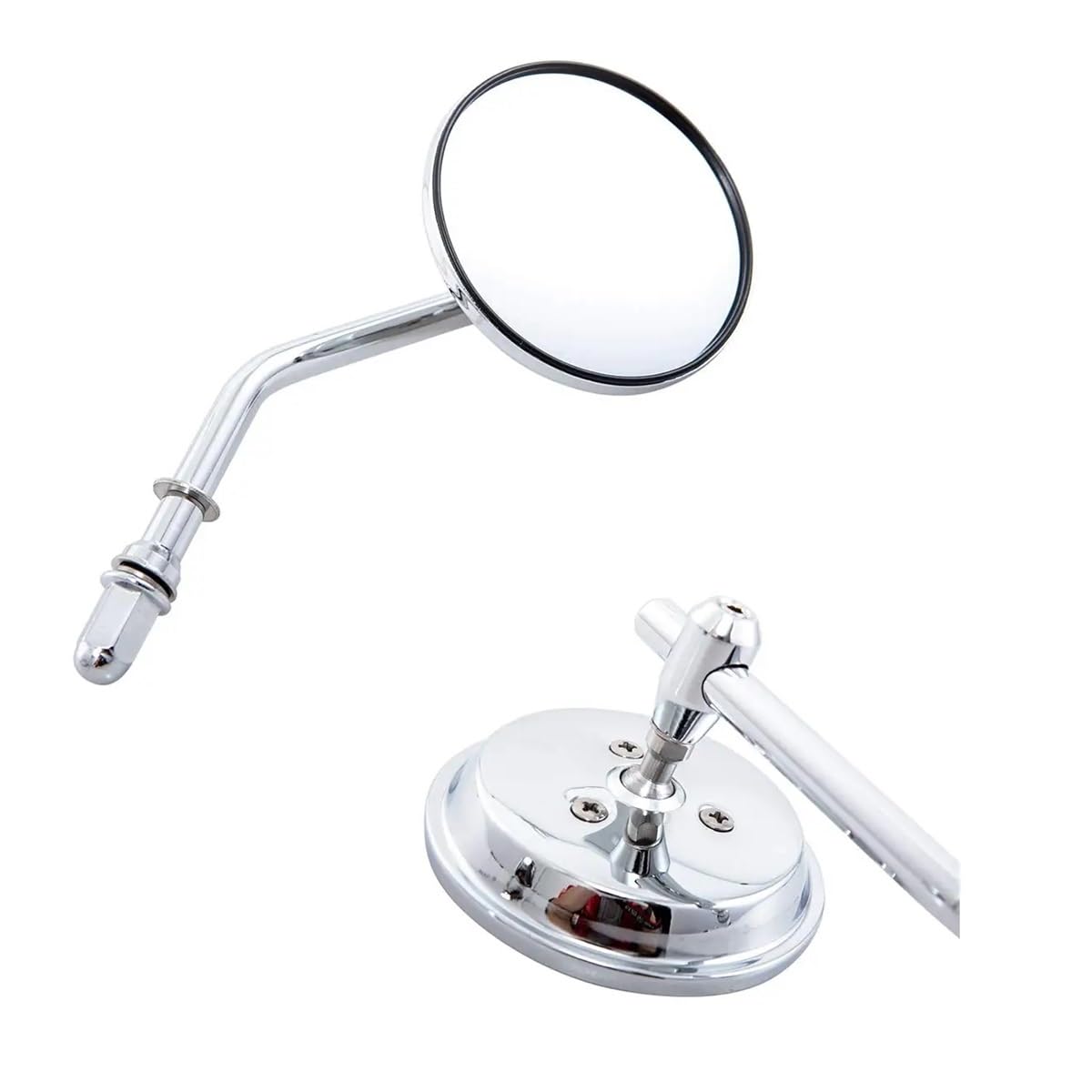 Rétroviseurs Latéraux Ronds De Moto M8 pour Ha&rley Dyna Bobber Chopper Sportster Old School Touring Rétroviseur Moto