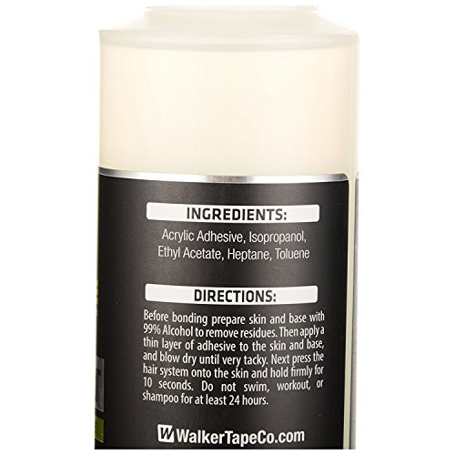 Walker Tape Co. Ultra Hold Hair System Adhesive – 16 fl oz Long-Lasting Waterproof Wig Glue Clear-Drying Lace Wig Adhesive for Sensitive Skin Maximum Wear 4+ Weeks - Thumbnail 3
