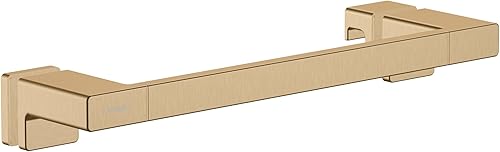 hansgrohe 41759140 AddStoris - Manija para puerta de ducha, bronce cepillado