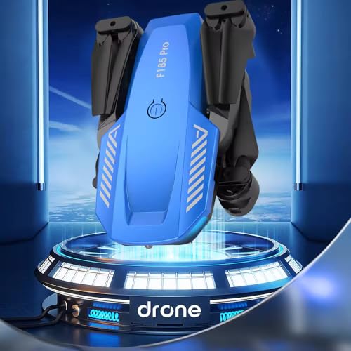 Image of FITIJA-Drone-with-4K-Camera-WiFi-FPV-1080P-HD-Dual-Foldable-RC-Drone-Altitude-Hold-Headless-Mode-Visual-Positioning-Auto-Return-App-Control-Multicolor-4 (D1)