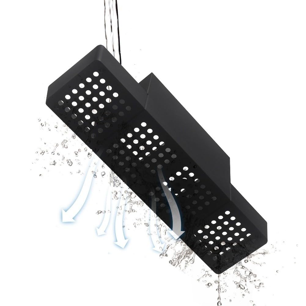 Set organizer per lavello da cucina con dispenser di sapone da 350 ml, spazzola per la pulizia e vassoio per spugna, plastica ABS, finitura opaca, grigio/beige/bianco/nero/per marrone rosso