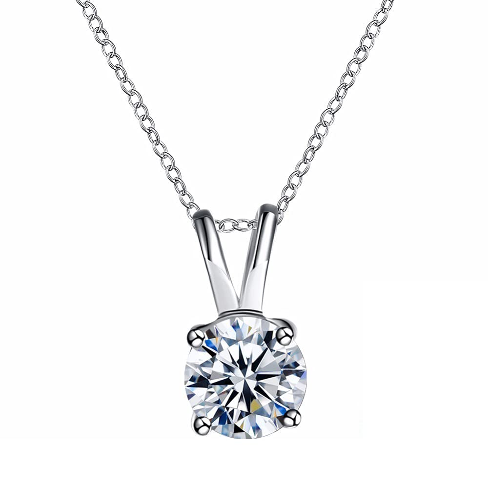 Collier en argent 925 étincelant avec cristaux durables - 7