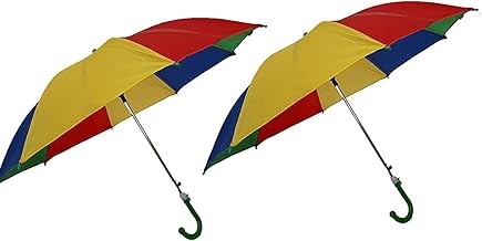 MyViradi® Cartoon Print Boy & Girl Umbrella combo of 2