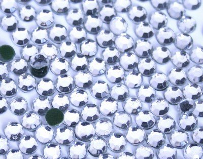 Darice VL26577 23-Stone Crystal Rhinestone Aurora Borealis Pick, 6 by 11-Inch, 3-Pack