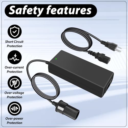 for 12v Green Mountain Grills Converter Power Adapter Suitable for GMG P-1001 P-1295 P-1266 by WeiYue - Image 2