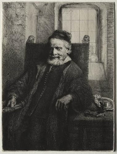 Jan Lutma Rembrandt peinture graffiti moderne 60x90cm pour rehausser le design de votre salon