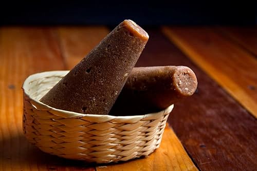 Piloncillo - Calidad Premium - Azúcar de caña morena - 1 libra - Paquete de 2 - Estilo mexicano