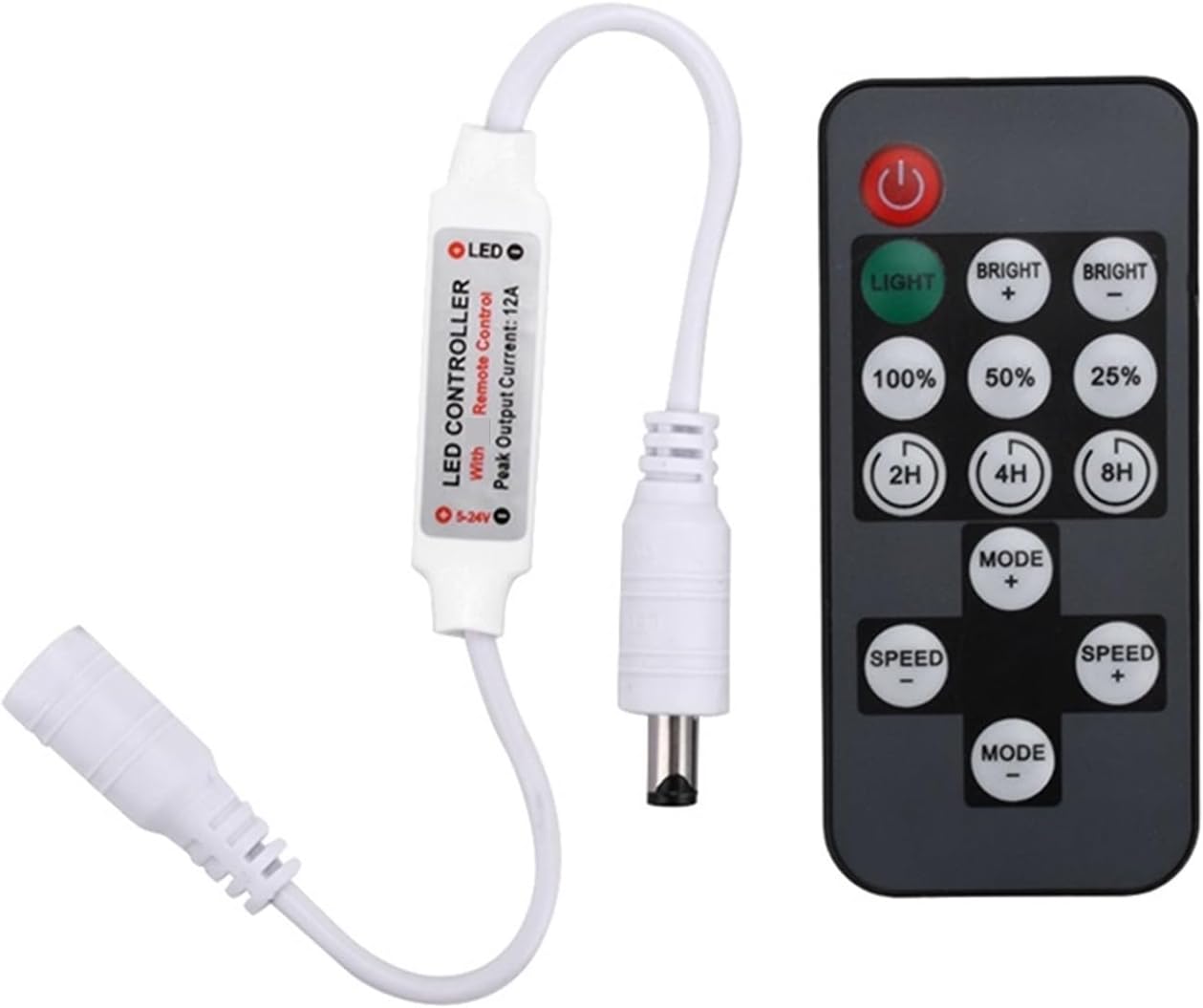 5-24V 21-key magic color controller RGB full-color streamer marquee LED light strip controller dimming controller(14 key controller)