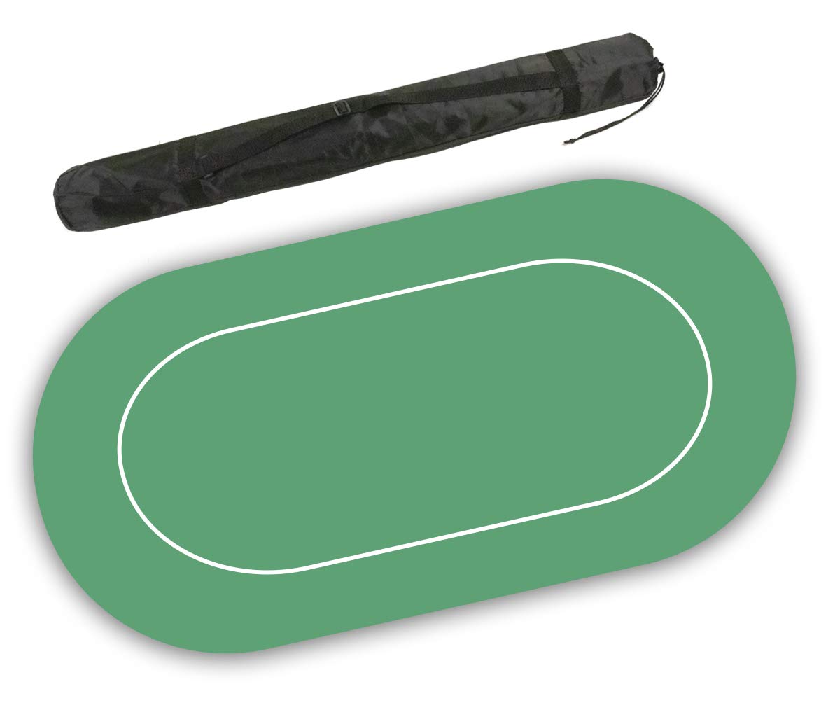 Tappetino Da Poker E Roulette In Feltro 180x90cm - Perfetto Per Serate Di Gioco!