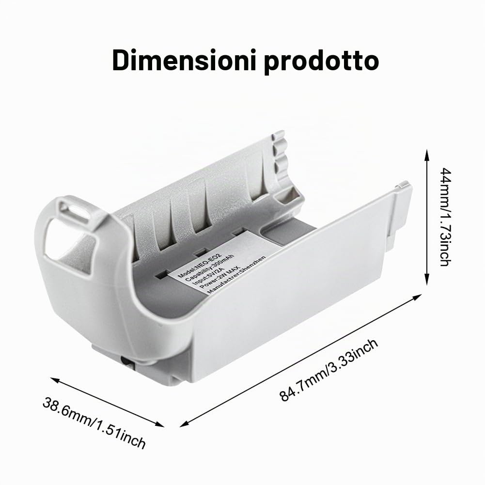 DJI Neo Accessori - Supporto luce notturna a LED, regolazione perfetta, altezza regolabile, batteria ricaricabile, facile montaggio, ideale per voli notturni e atterraggi sicuri