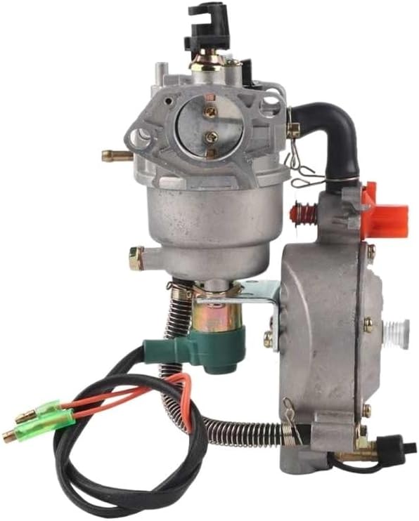 YAEGER LPG CNG Generator Dual Fuel Carburetor Fit for GX390 188F Manual Choke Accessories 4.5‑5.5KW High Efficency Generator Parts