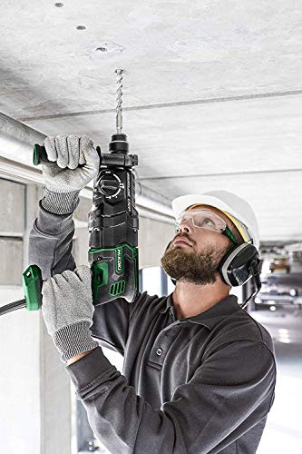 HiKOKI Bohr & Meißelhammer DH28PEC (900W, SDS-Plus, 4J, Elektronisches Bohrtiefenmanagement, RFC, Soft-touch, User Vibration Protection, Zubehör, im Transportkoffer) – Bild 4