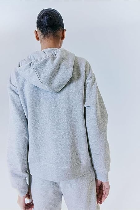 Image of Women's Full Sleeve Zip-Through Hoodie | Jacket for Women | Breathable, Solid Color Hooded Jacket with Front Zipper Closure
