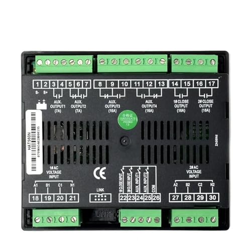 Módulo de control HAT560N conmutación doble potencia para automatizar grupos electrógenos 3
