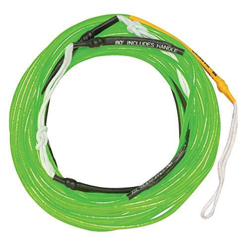 Hyperlite Silicone Line Wakeboard Rope Sz 80ft Neon Green