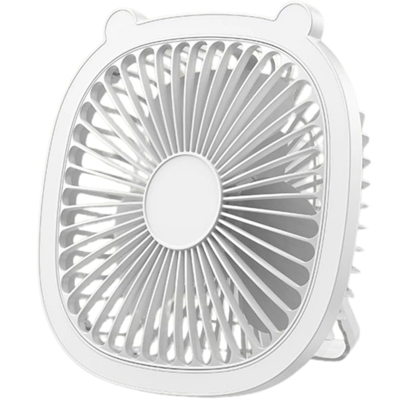 MHT BY MOHIT® Powerful Rechargeable High-Speed Table Desk Fan | Brushless Motor, Speed Adjustable, Strong Airflow, Portable, Internal Battery | Ideal for Home, Office, and Travel Cooling Needs-image-27