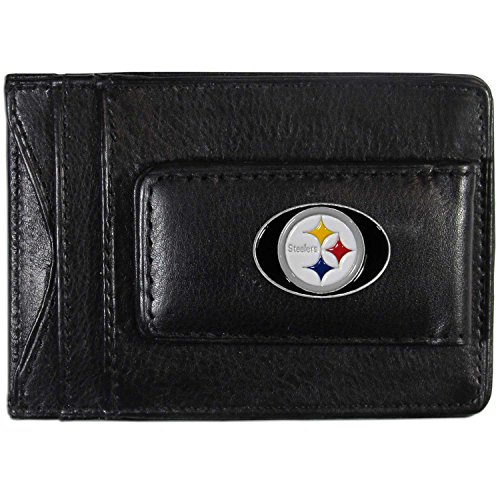 Image of NFL Leather Money Clip Cardholder