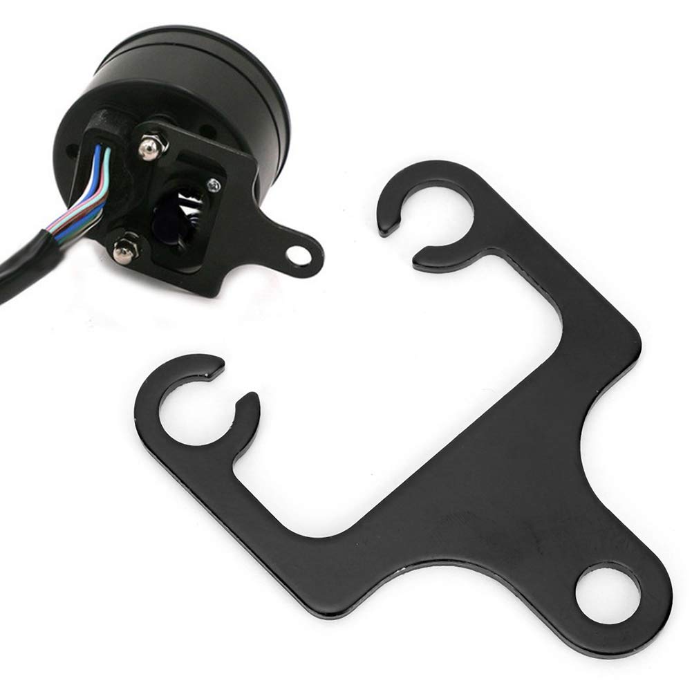 Support Fourche 1.54 Support Compteur Moto Qiilu - Aluminium Noir - Diamètre 90.5mm - Pour Fourche 39mm - Relocalisation Support Fourche 1.54 Support Compteur Moto Qiilu - Aluminium Noir - Diamètre 90.5mm - Pour Fourche 39mm - Relocalisation